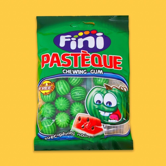 Жевательная резинка WATERMELON с кисло-сладкой арбузной начинкой, 90 г Жевательная резинка WATERMELON с кисло-сладкой арбузной начинкой, 90 г