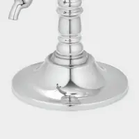 Башня пивная с воронкой &laquo;Земной шар&raquo;, 1.9 л, пластик, серебристая