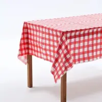 Скатерть "На пикник" цвет красный, 137х183 см