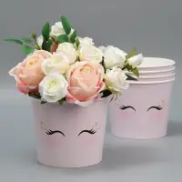 Стакан для цветов &laquo;Глазки&raquo;, 1500 мл