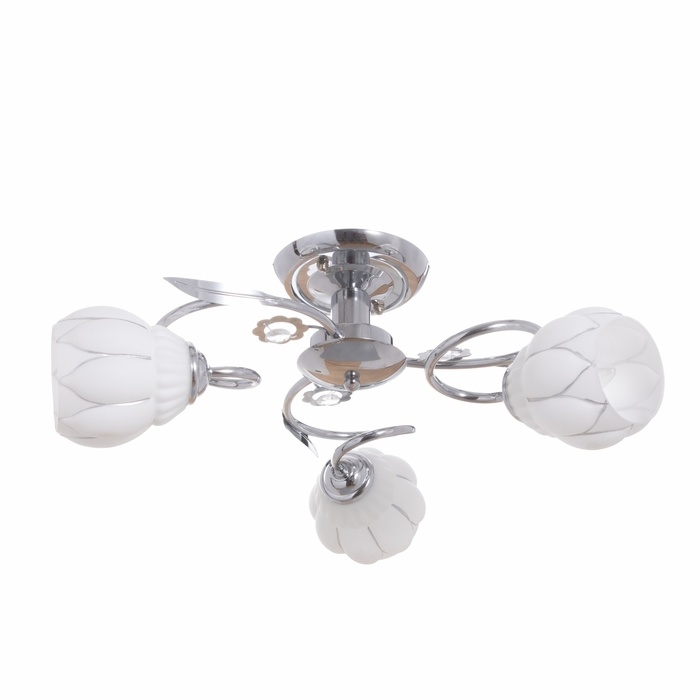 Люстра Люстра "Виола" 3х40Вт Е27 Хром МОДЕЛЬ: 2612379