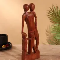 Сувенир &laquo;Семья&raquo;, 10&times;3&times;30 см, дерево