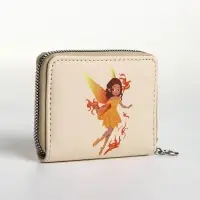Кошелёк на молнии &laquo;Фея огня&raquo;, отдел для карт, для монет, бежевый