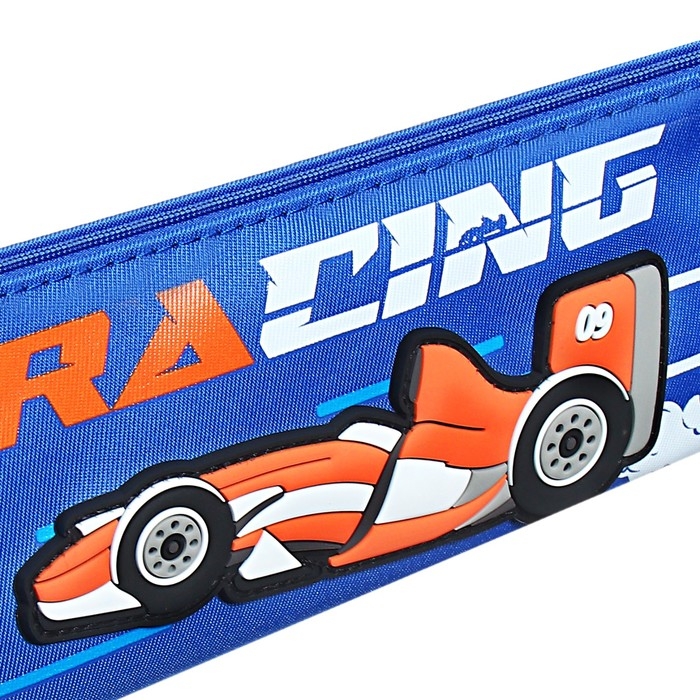 Пенал школьный на молнии Пенал школьный на молнии "Машина", микс