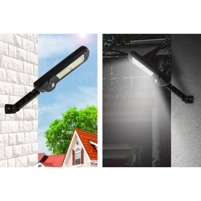 Светильник уличный аккумуляторный настенный, фонарь, 120 диодов, 3 режима Светильник уличный аккумуляторный настенный, фонарь, 120 диодов, 3 режима