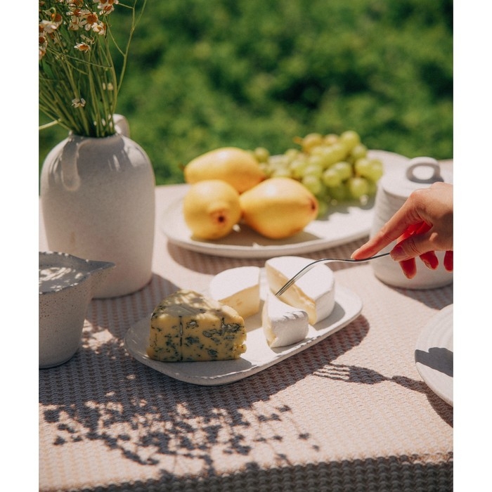 Блюдо для подачи SL Home «Арена Бланка», 25×15,5 см, цвет белый Блюдо для подачи SL Home «Арена Бланка», 25×15,5 см, цвет белый