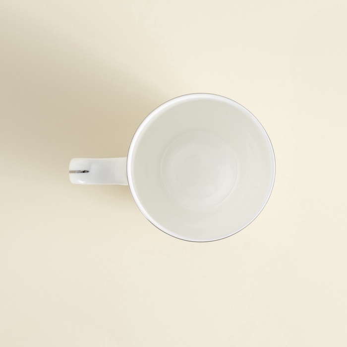 Кружки SL Home «Каскарон», 380 мл, 11,8×8,5×10,4 см, набор 2 шт, костяной фарфор, белые Кружки SL Home «Каскарон», 380 мл, 11,8×8,5×10,4 см, набор 2 шт, костяной фарфор, белые