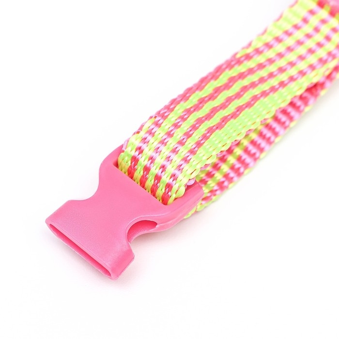 Ошейник нейлоновый Ошейник нейлоновый "Волна", 33 х 1 см, микс цветов