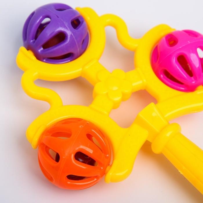 Погремушка «Первая игрушка», цвет МИКС, Крошка Я Погремушка «Первая игрушка», цвет МИКС, Крошка Я