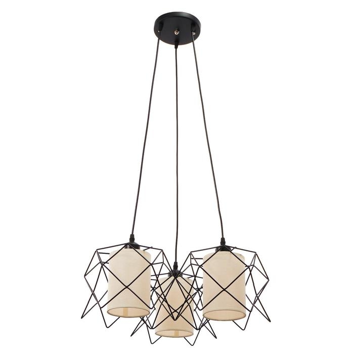 Светильник BayerLux 34526/3 E27 40Вт черный 50х50х21-121 см