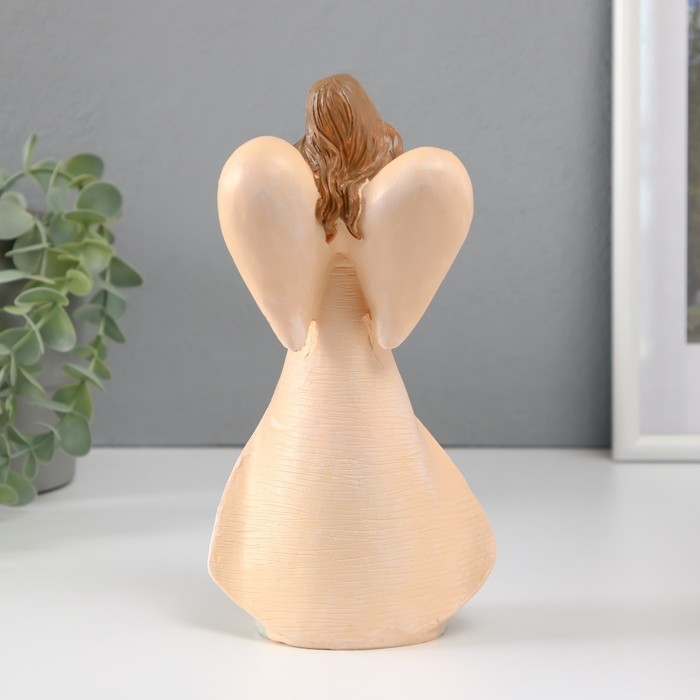 Сувенир полистоун Сувенир полистоун "Девушка-ангел с тортом в руках" МИКС 7х11х21 см