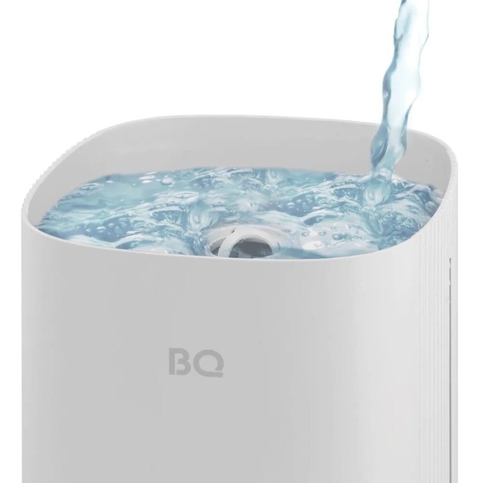 Увлажнитель BQ HDR1006, ультразвуковой, 25 Вт, 5 л, 25 м2, белый Увлажнитель BQ HDR1006, ультразвуковой, 25 Вт, 5 л, 25 м2, белый