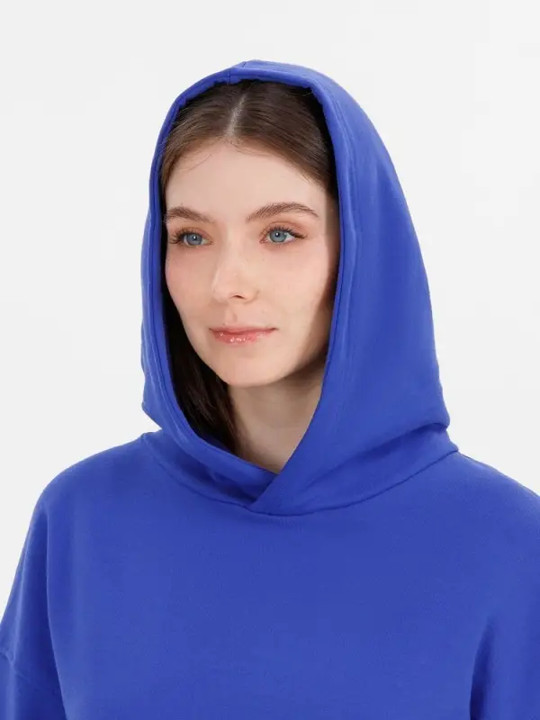 Худи оверсайз унисекс Outshine, ярко-синее, размер XS/S Худи оверсайз унисекс Outshine, ярко-синее, размер XS/S