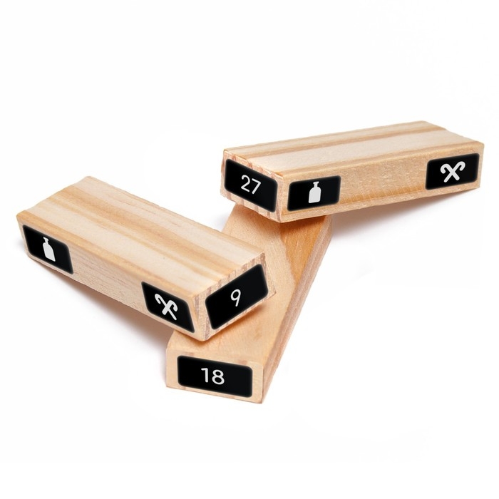 Новогодняя падающая башня «Новый год: Искать, не ронять», 54 бруска, наклейки, 50 карт, 18+ Новогодняя падающая башня «Новый год: Искать, не ронять», 54 бруска, наклейки, 50 карт, 18+