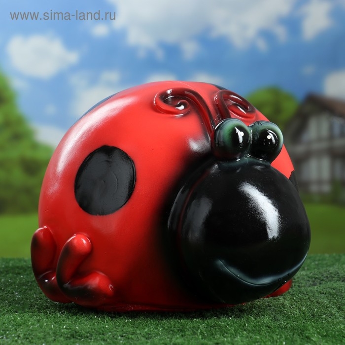 Садовая фигура Садовая фигура "Божья коровка" красная, 30х30х22см