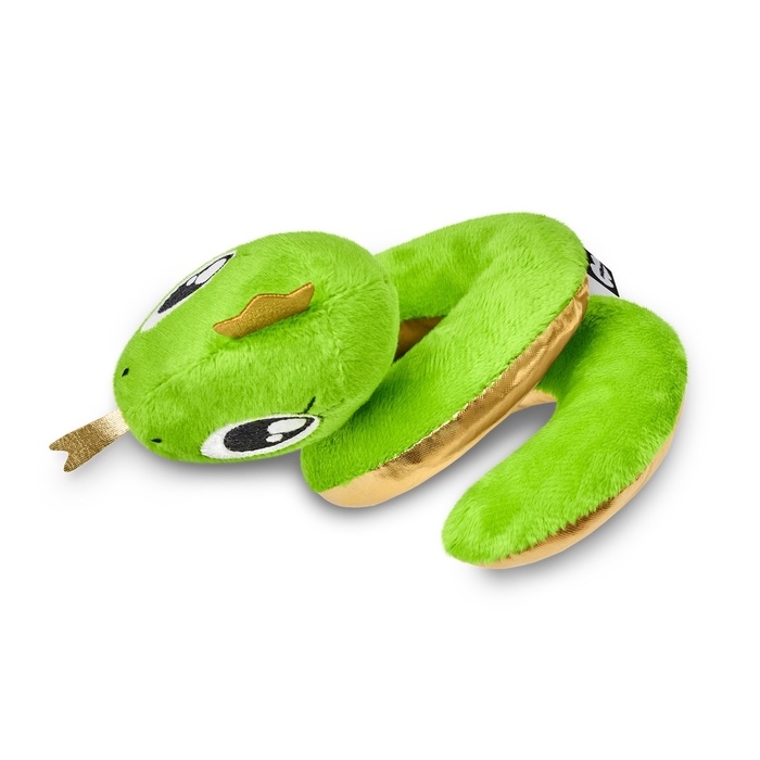 Мягкая игрушка змея «Золотая принцесса», 17 см Мягкая игрушка змея «Золотая принцесса», 17 см