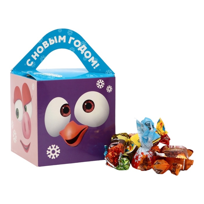 Новый год. Подарочный набор конфет  Новый год. Подарочный набор конфет "Смешарики", 500 г