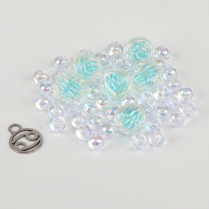 Мягкая игрушка — Зодиак «Создай своё украшение. Рак», с кулоном Мягкая игрушка — Зодиак «Создай своё украшение. Рак», с кулоном