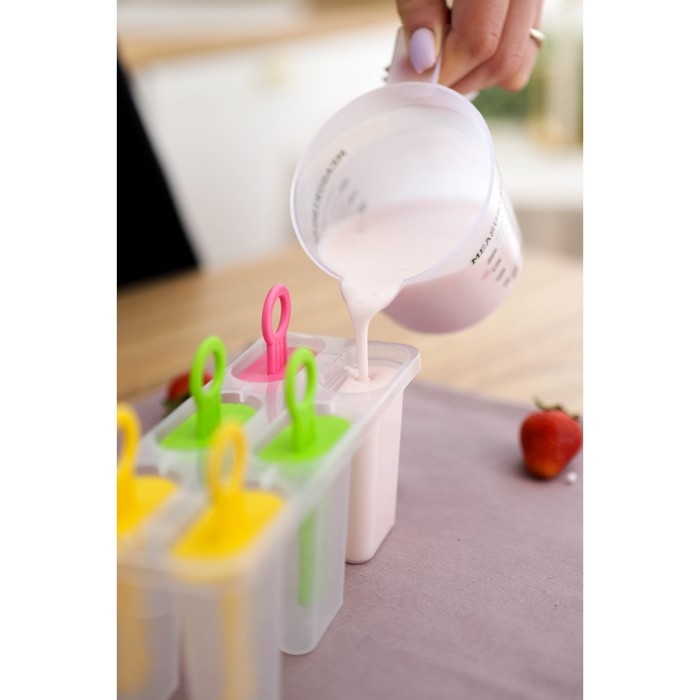 Форма для мороженого Доляна «Симпл», 6 ячеек Форма для мороженого Доляна «Симпл», 6 ячеек