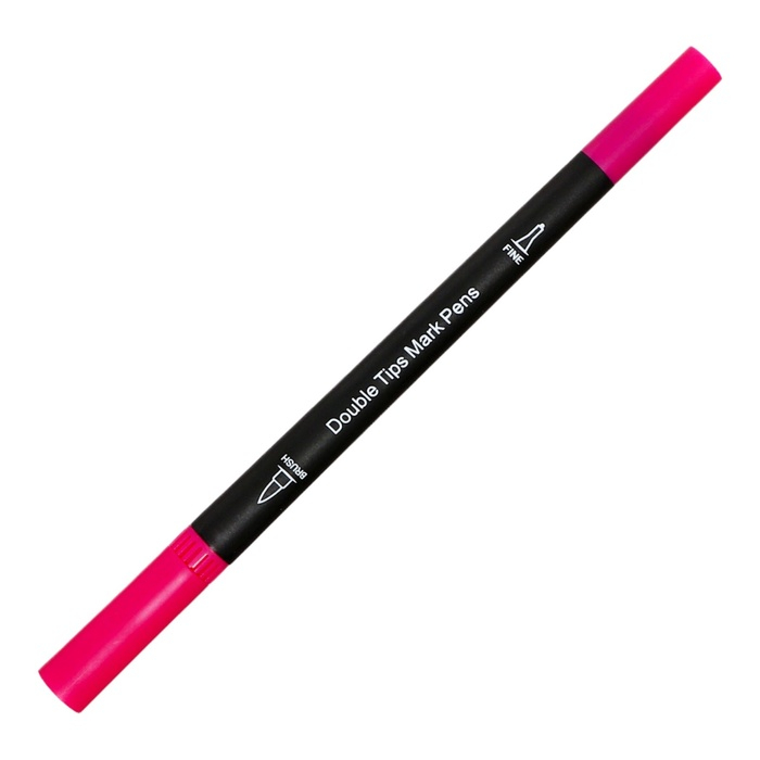 Набор профессиональных маркеров, 24 штуки/24 цвета, двусторонний Набор профессиональных маркеров, 24 штуки/24 цвета, двусторонний