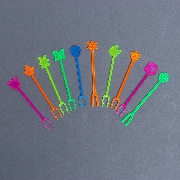 Шпажка для канапе «Вилочка», 8 см, набор 50 шт. Шпажка для канапе «Вилочка», 8 см, набор 50 шт.