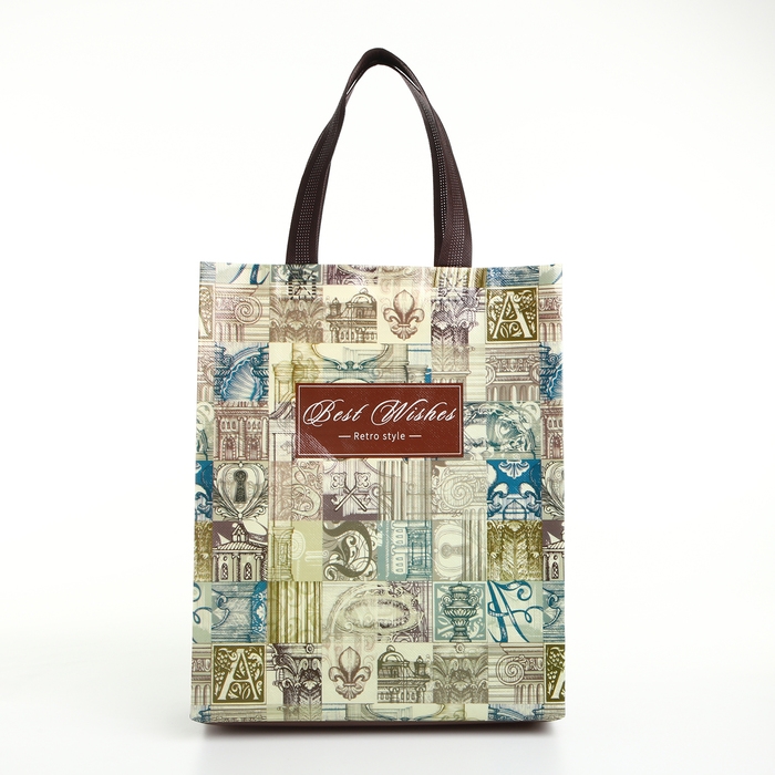 Сумка хозяйственная без застёжки, цвет бежевый Сумка хозяйственная без застёжки, цвет бежевый