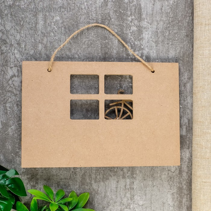 Крючки декоративные дерево Крючки декоративные дерево "Велосипед на лужайке у дома" 20х2,5х30 см