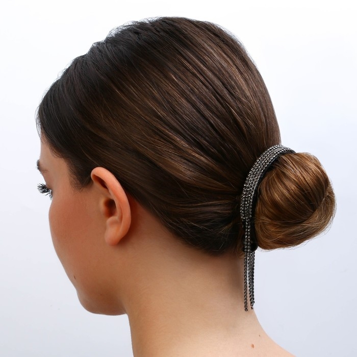 Заколка для волос со стразами «Present for you», 12.5 х 7 х 1.5 см Заколка для волос со стразами «Present for you», 12.5 х 7 х 1.5 см