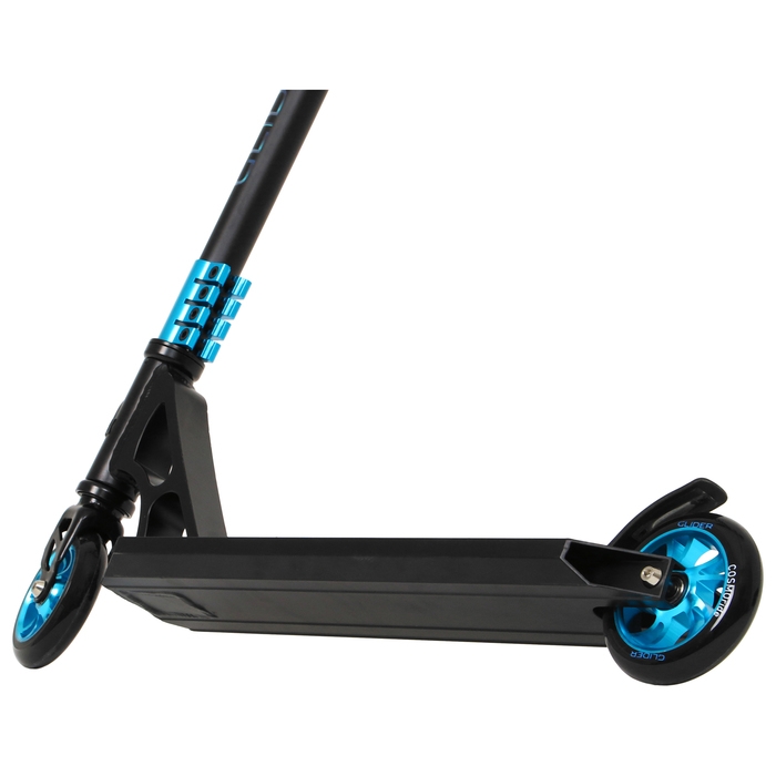 Самокат трюковой COSMORIDE GLIDER Prо CG2021, колёса PU 100 мм, ABEC 7, цвет чёрный Самокат трюковой COSMORIDE GLIDER Prо CG2021, колёса PU 100 мм, ABEC 7, цвет чёрный