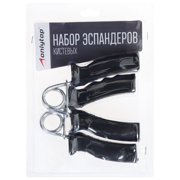 Эспандер кистевой ONLYTOP, 2 шт., цвет МИКС Эспандер кистевой ONLYTOP, 2 шт., цвет МИКС