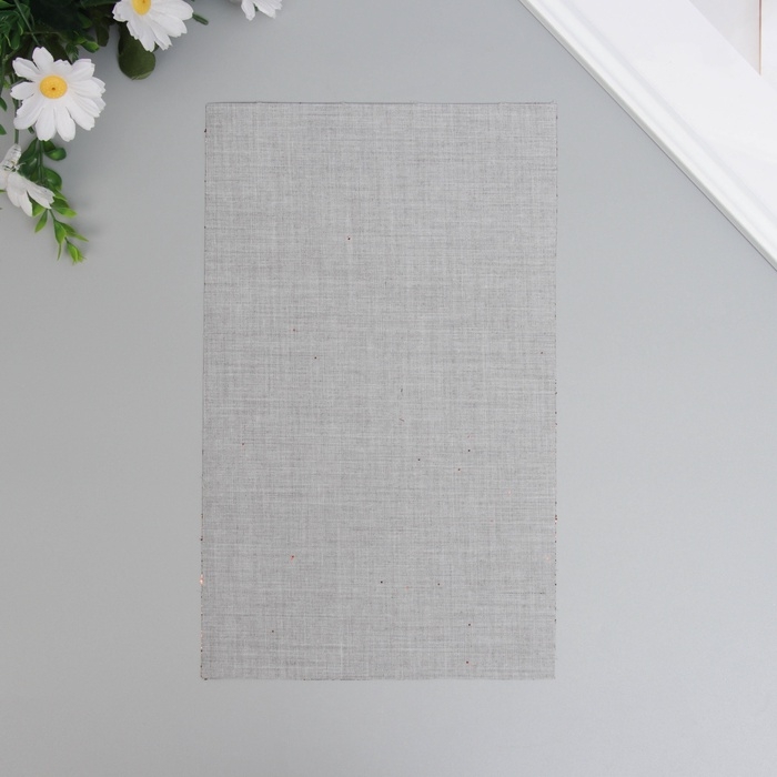 Лист для творчества иск.кожа Лист для творчества иск.кожа "Крупные блёстки" оранжевый лист 33х20 см толщина 0,84 мм