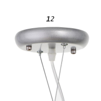 Люстра "Мопед" E14 40Вт+ 2LED серебристый 62х18х33 см