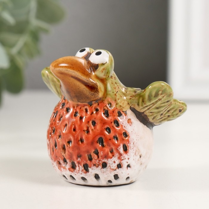 Сувенир керамика Сувенир керамика "Птичка с раскрытыми крылышками" 6,7х7,7х5,9 см