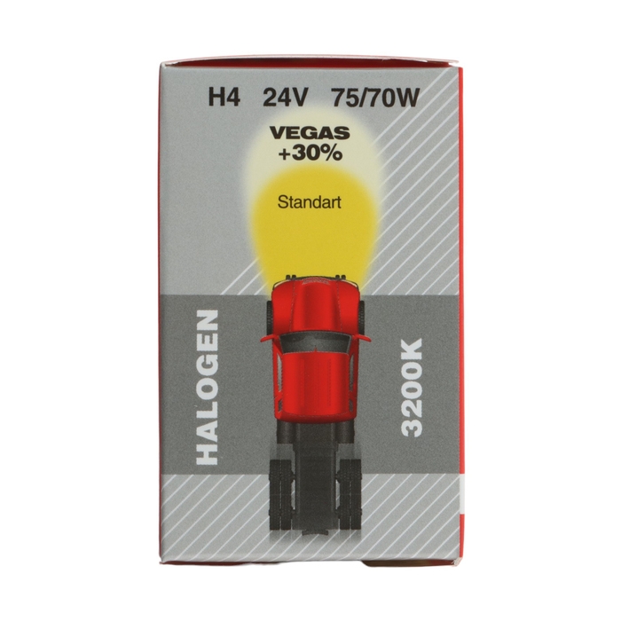 Лампа автомобильная AVS Vegas, H4, 24 В, 75/70 Вт Лампа автомобильная AVS Vegas, H4, 24 В, 75/70 Вт
