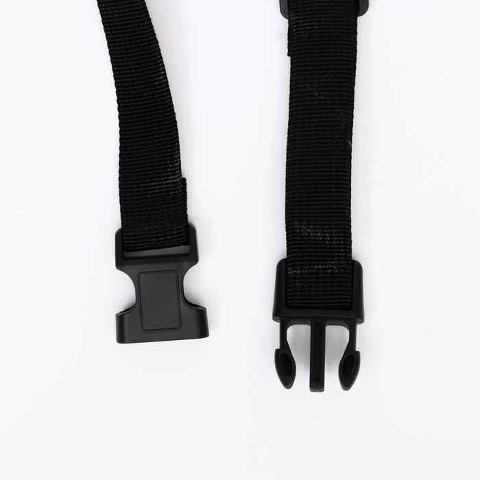 Намордник сетчатый с двойной фиксацией, размер L (длина по носу 6 см, обхват морды 25 см), чёрный Намордник сетчатый с двойной фиксацией, размер L (длина по носу 6 см, обхват морды 25 см), чёрный