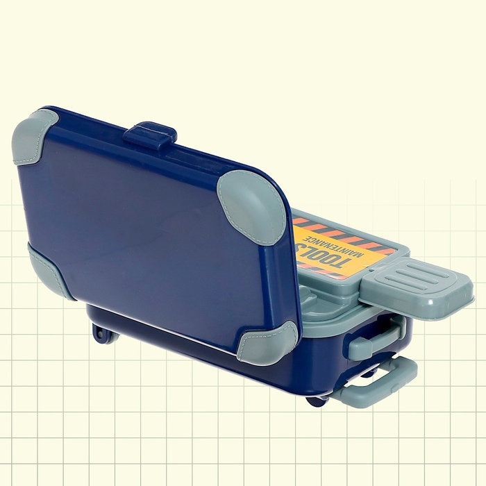 Набор детских инструментов «Чемодан на колесах», цвет МИКС Набор детских инструментов «Чемодан на колесах», цвет МИКС