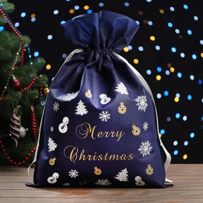 Новый год. Мешок подарочный Новый год. Мешок подарочный "Вихрь удачи", 40 х 56 см