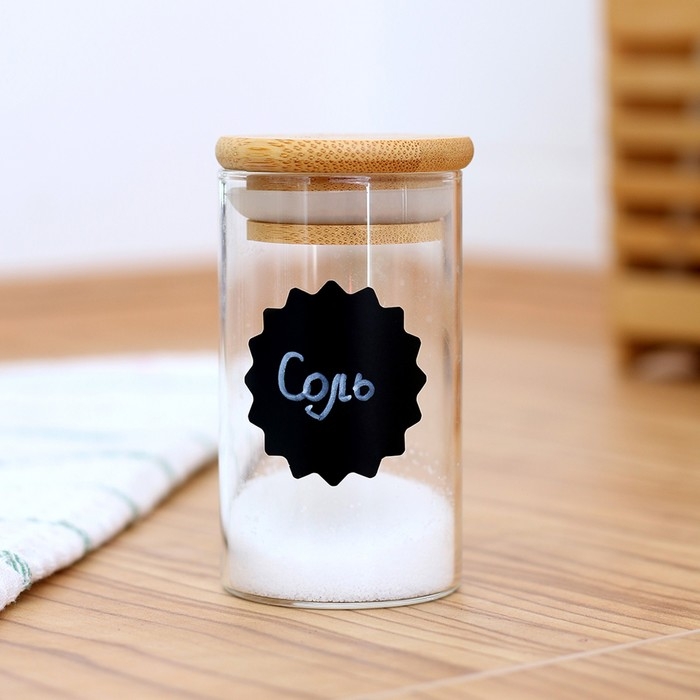 Наклейки водонепроницаемые, набор листов 5 шт., меловой маркер, диаметр 1 наклейки — 38 мм Наклейки водонепроницаемые, набор листов 5 шт., меловой маркер, диаметр 1 наклейки — 38 мм