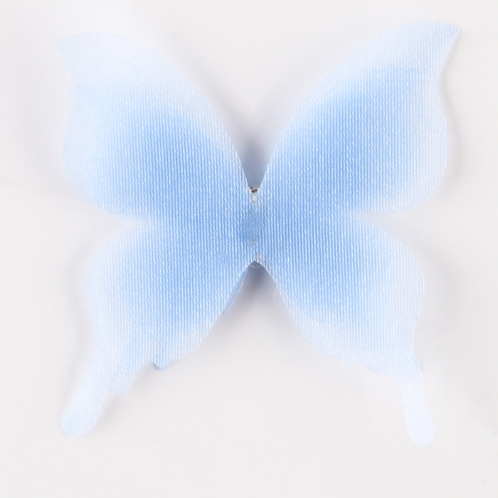 Декор для творчества «Бабочка», трёхслойный, набор 12 шт., размер 1 шт. — 5 × 4,5 см, цвет голубой Декор для творчества «Бабочка», трёхслойный, набор 12 шт., размер 1 шт. — 5 × 4,5 см, цвет голубой