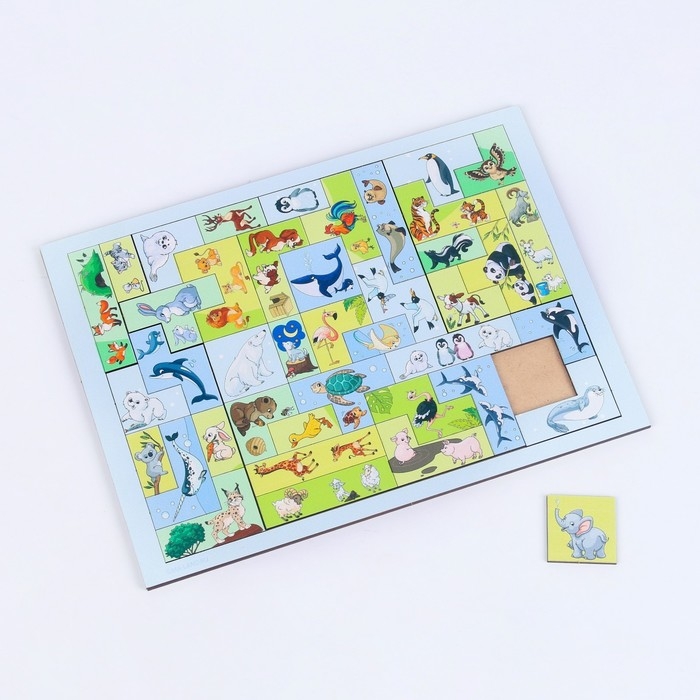 Головоломка «Тетрис», зверята Головоломка «Тетрис», зверята