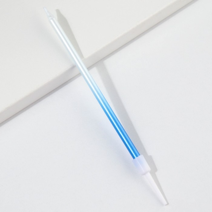 Свечи для торта «В твой особенный день», синие, 6 шт., 13 х 0,4 см Свечи для торта «В твой особенный день», синие, 6 шт., 13 х 0,4 см