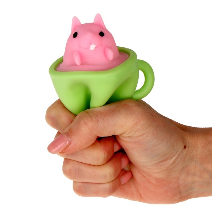 Мялка «Хомяк», цвета МИКС Мялка «Хомяк», цвета МИКС