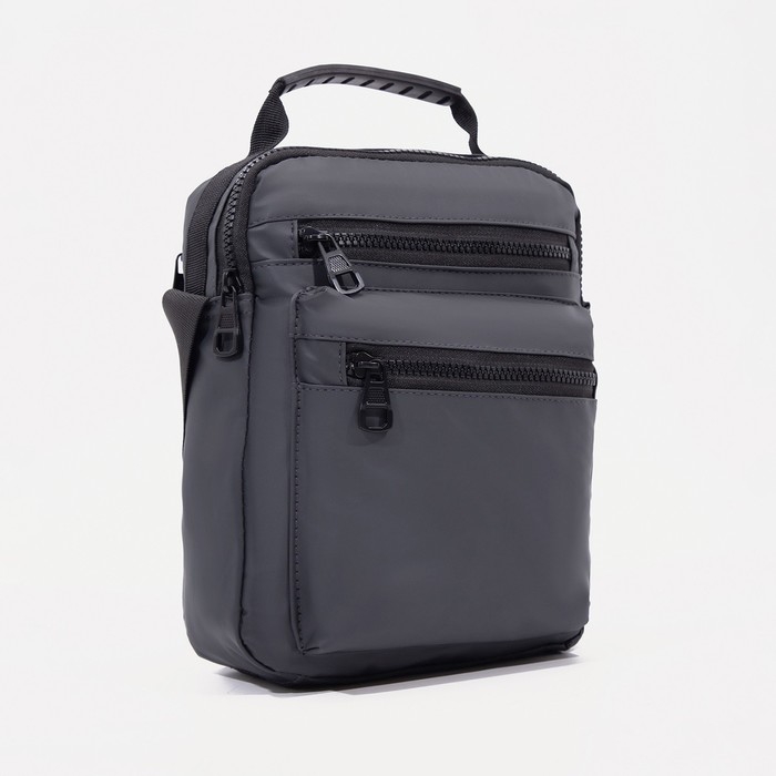 Сумка мужская, цвет серый Сумка мужская, цвет серый