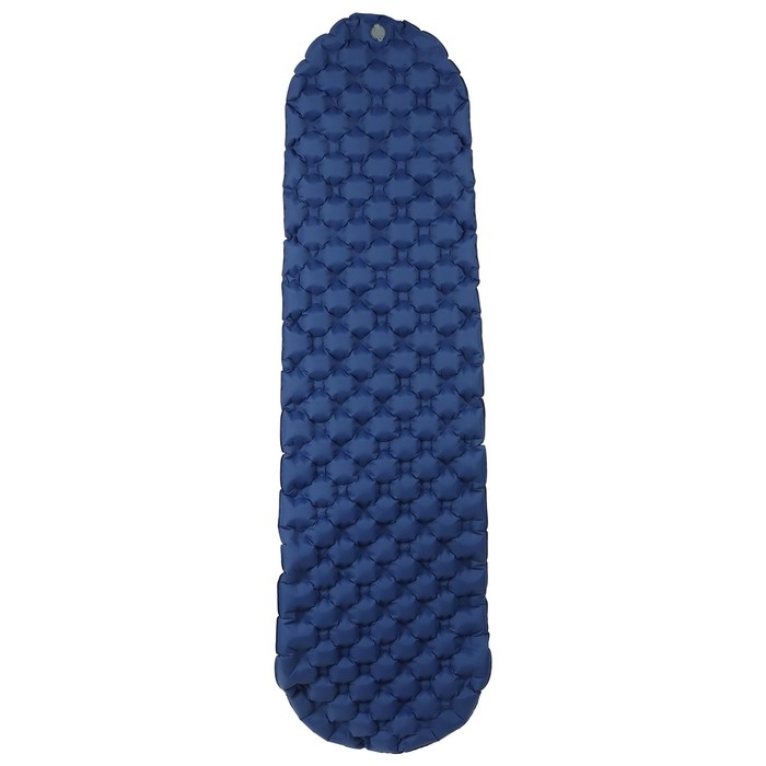 Коврик туристический maclay, надувной, 190х58х5 см, цвет синий Коврик туристический maclay, надувной, 190х58х5 см, цвет синий
