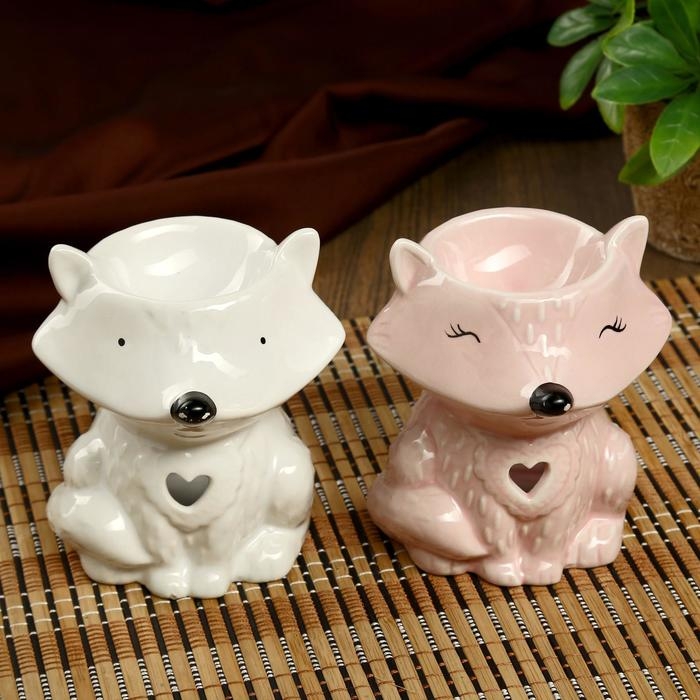 Аромалампа керамика Аромалампа керамика "Лисёнок" МИКС 10,5х10х10 см