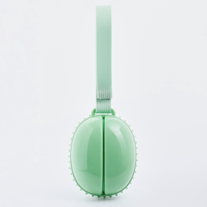 Игрушка массажная пищащая для собак Игрушка массажная пищащая для собак "Фрукт",10,5 см, ТПР, микс цветов