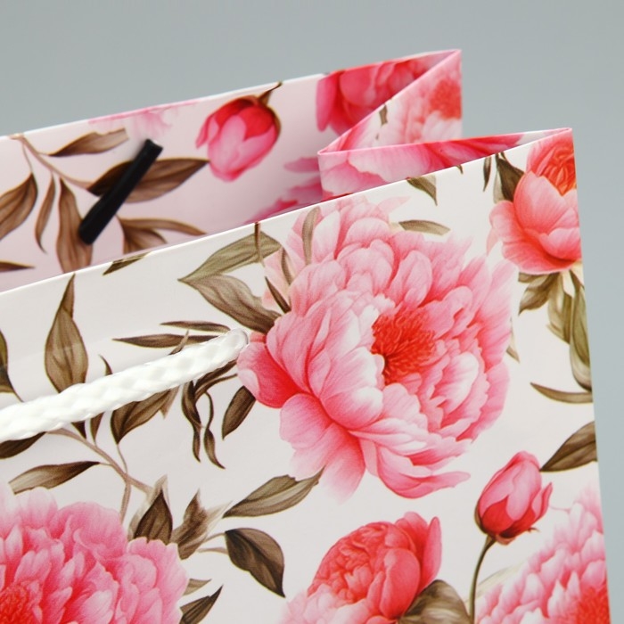 Пакет подарочный ламинированный, упаковка, «8 марта», ML 21 х 25 х 8 см Пакет подарочный ламинированный, упаковка, «8 марта», ML 21 х 25 х 8 см