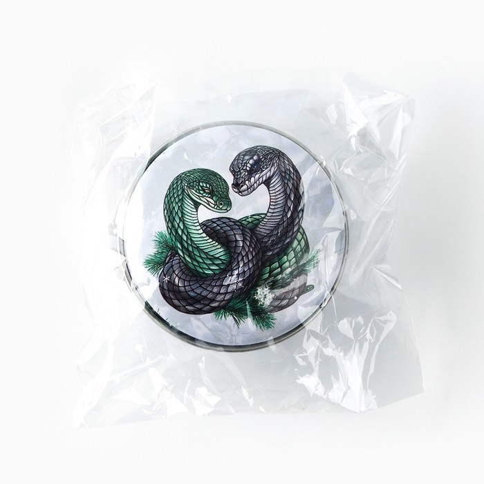 Свеча новогодняя в железной банке «Новый год: Змейки«Новый год: аромат сирень, 4.8 см Свеча новогодняя в железной банке «Новый год: Змейки«Новый год: аромат сирень, 4.8 см