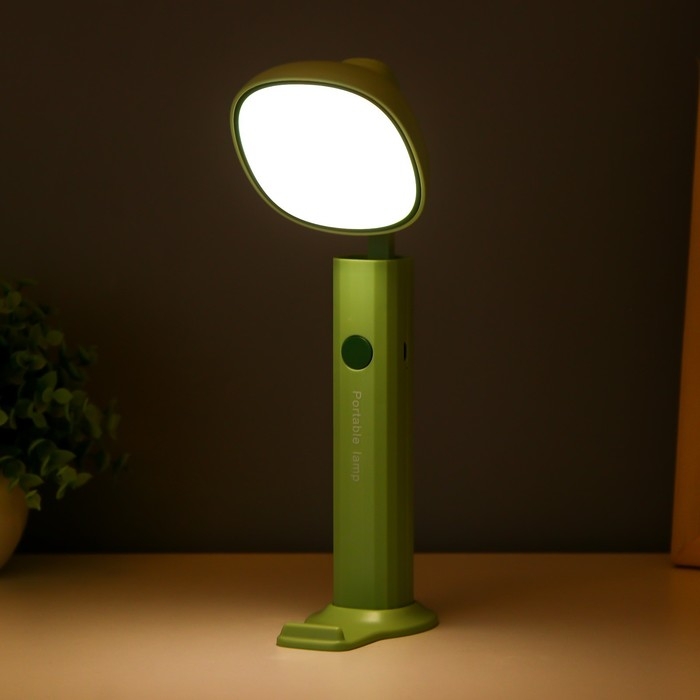 Настольная лампа Настольная лампа "Фонтера" LED 3000К-6000К 5Вт USB АКБ МИКС 10х8х20-26см RISALUX