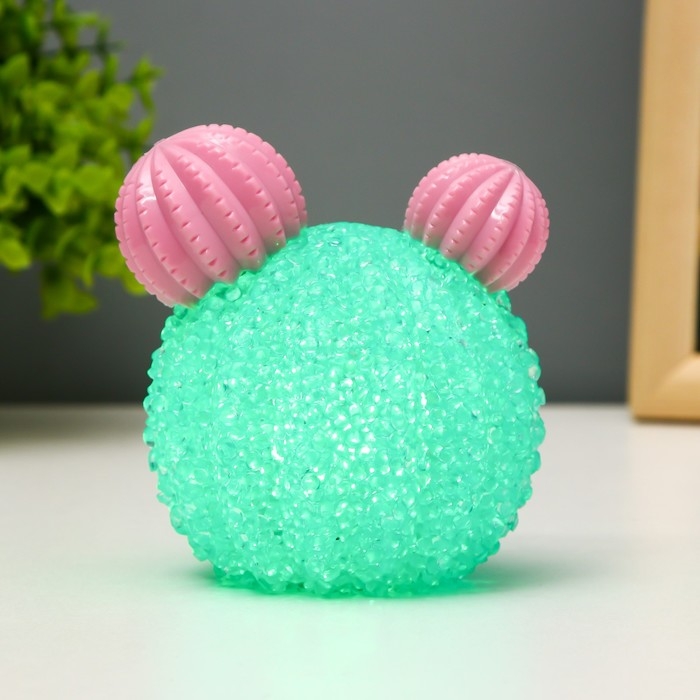 Ночник Ночник "Кактусенок" LED 1Вт от батареек LR44 МИКС 9х9х6см RISALUX